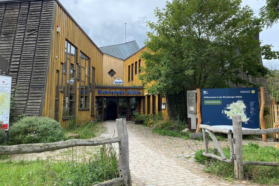 NABU-Naturerlebniszentrum Blumberger Mühle Eingangsbereich, Foto: Anet Hoppe, Lizenz: Anet Hoppe